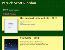 Tablet Screenshot of patrickscottriordan.com